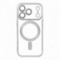 Apple iPhone 17 Pro Hülle Electro Mag MagSAFE  Silber