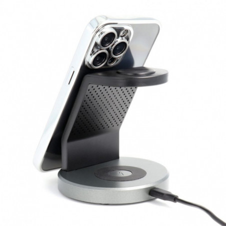 Apple iPhone 17 Pro Max Hülle Electro Mag MagSAFE  Silber