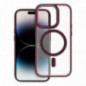 Apple iPhone 17 Pro Max Hülle Matte Mag Cove MagSAFE  Pflaumenrot