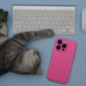 Apple iPhone 17 Hülle Silicone 2mm Rosa Apple iPhone 17 Hülle Silicone 2mm Rosa