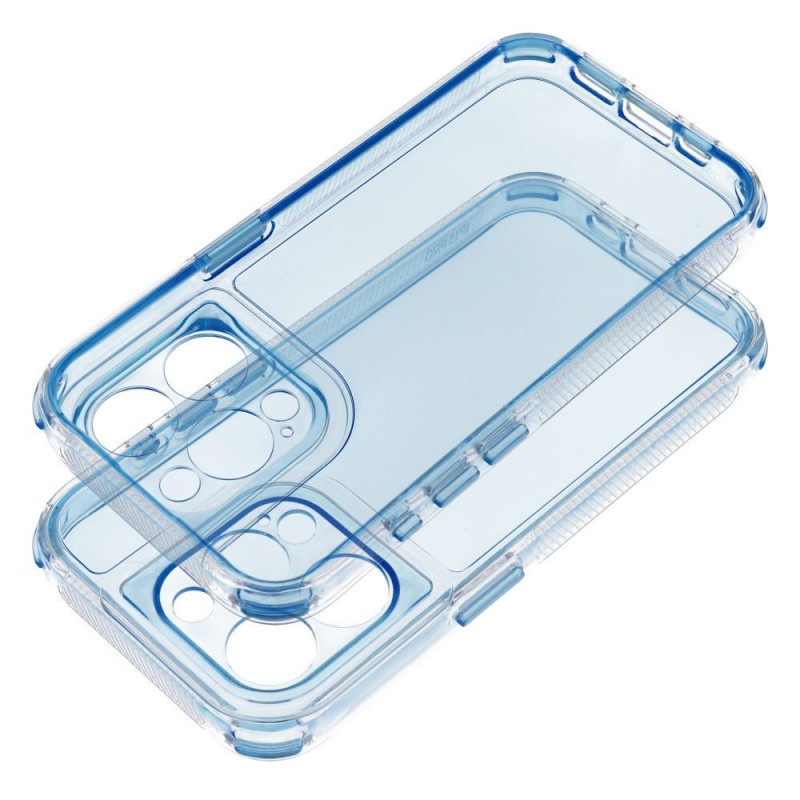 Apple iPhone 17 Air Hülle Matrix Clear Blau Apple iPhone 17 Air Hülle Matrix Clear Blau