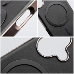 Apple iPhone 17 Hülle Gentleman Mag Cover Elegant  MagSAFE  Schwarz