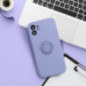 Apple iPhone 17 Hülle Silicone ring Lila (Violet)