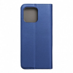 Motorola Moto E15 Book Handytaschen Smart Case Book Marine
