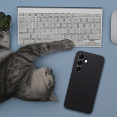 Motorola Moto E15 Hülle Silicone 2mm Schwarz