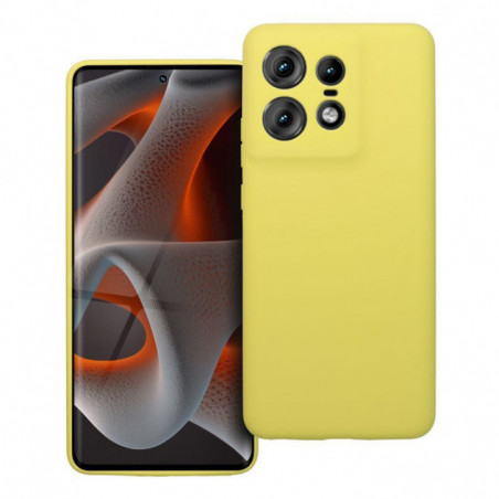 Motorola Edge 50 Hülle Silicone 2mm Zitrone