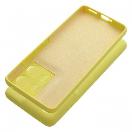 Motorola Edge 50 Hülle Silicone 2mm Zitrone