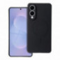 Samsung Galaxy S25 Edge Hülle Silicone Mag Cover MagSAFE  Schwarz