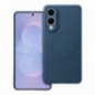 Samsung Galaxy S25 Edge Hülle Silicone Mag Cover MagSAFE  Blau