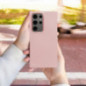 Samsung Galaxy S25 Edge Hülle FRAME Elegant  Puderrosa