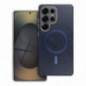 Samsung Galaxy S25 FE Hülle Gentleman Mag Cover Elegant  MagSAFE  Navy blau