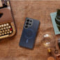 Samsung Galaxy S25 FE Hülle Gentleman Mag Cover Elegant  MagSAFE  Navy blau