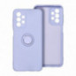 Samsung Galaxy S25 FE Hülle Silicone ring Lila (Violet)