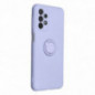 Samsung Galaxy S25 FE Hülle Silicone ring Lila (Violet)