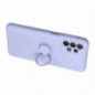 Samsung Galaxy S25 FE Hülle Silicone ring Lila (Violet)