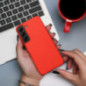 Samsung Galaxy S25 FE Hülle Silicone Elegant  Pfirsich