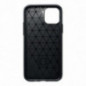 Honor 400 Lite Hülle Carbon Elegant  Schwarz