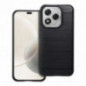 Honor 400 Lite Hülle Carbon Elegant  Schwarz