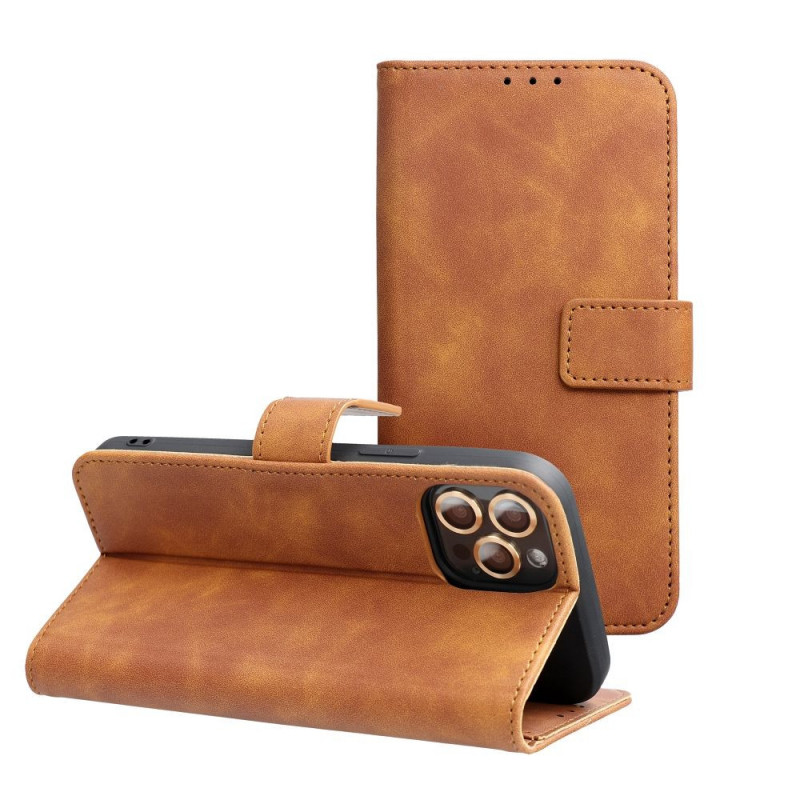 Samsung Galaxy A17 Book Handytaschen TENDER Book Braun