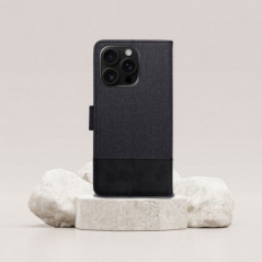 Samsung Galaxy A17 Book Handytaschen GOMMA Elegant  Schwarz