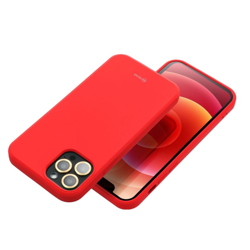 Samsung Galaxy A17 Hülle Roar Colorful Jelly Heißes Rosa