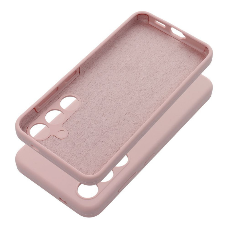 Samsung Galaxy A17 Hülle Silicone 2mm Sandrosa