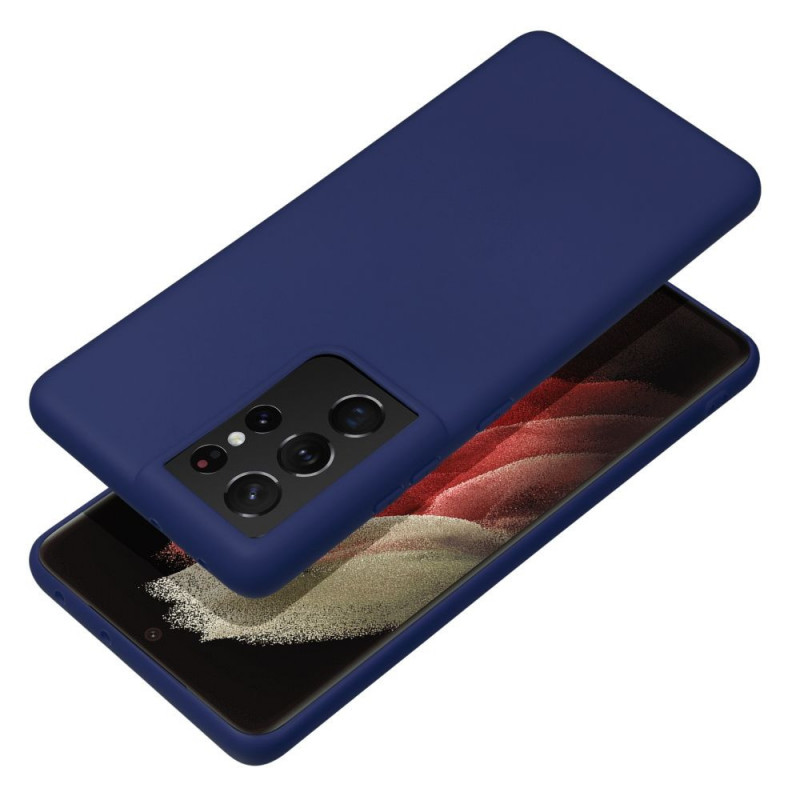 Samsung Galaxy A17 Hülle Soft Dunkelblau