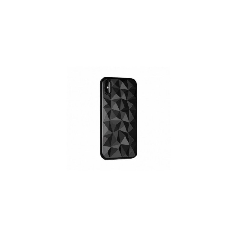 Prism flexible auf Apple iPhone 11 Pro Max FORCELL Silikonhülle Schwarz