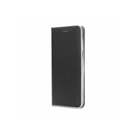 Luna Book auf Apple iPhone XR Brieftaschenetui Schwarz