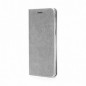 Luna Book auf Apple iPhone 11 Brieftaschenetui Silber