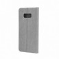 Luna Book auf Apple iPhone 11 Brieftaschenetui Silber