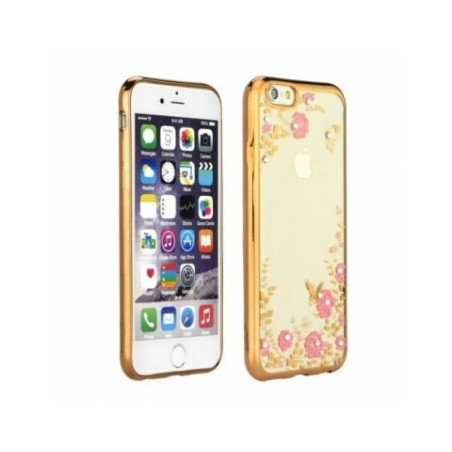 DIAMOND auf XIAOMI Redmi 8 FORCELL Abdeckung TPU Gold