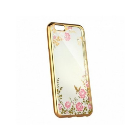 DIAMOND auf XIAOMI Redmi 8A FORCELL Abdeckung TPU Gold