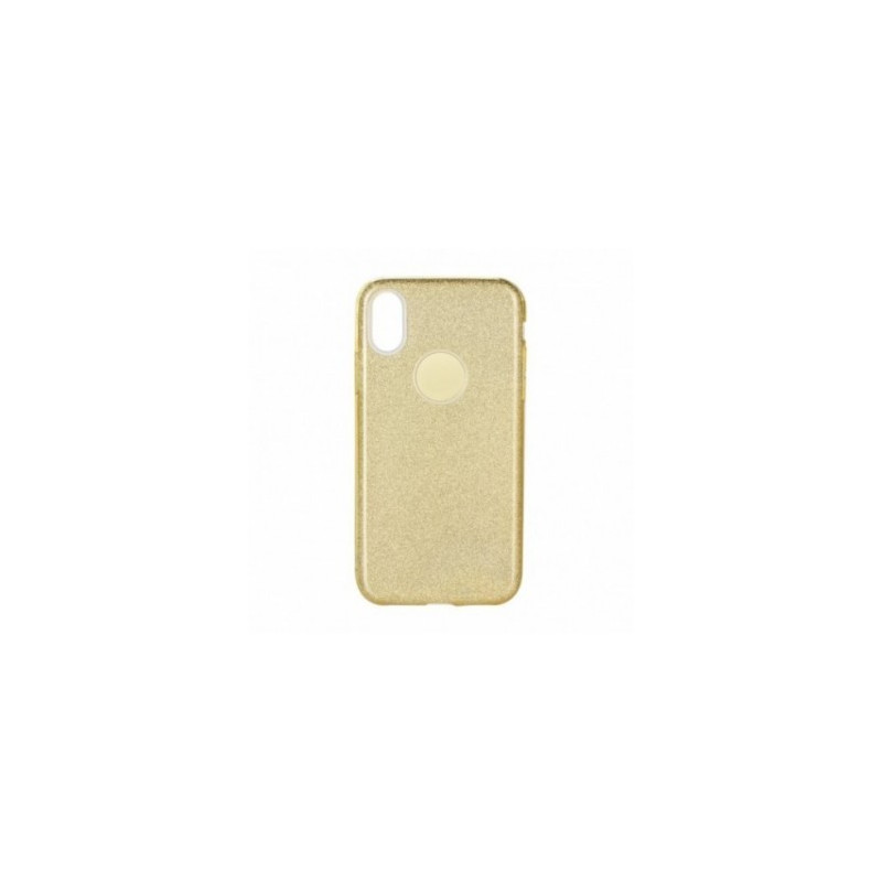 SHINING auf Samsung Galaxy A71 FORCELL Abdeckung TPU Gold