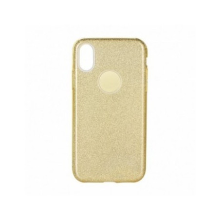 SHINING auf Samsung Galaxy A71 FORCELL Abdeckung TPU Gold