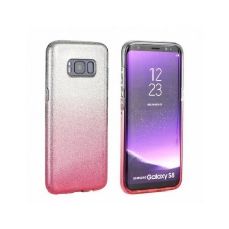 SHINING auf Samsung Galaxy A51 FORCELL Abdeckung TPU Violett