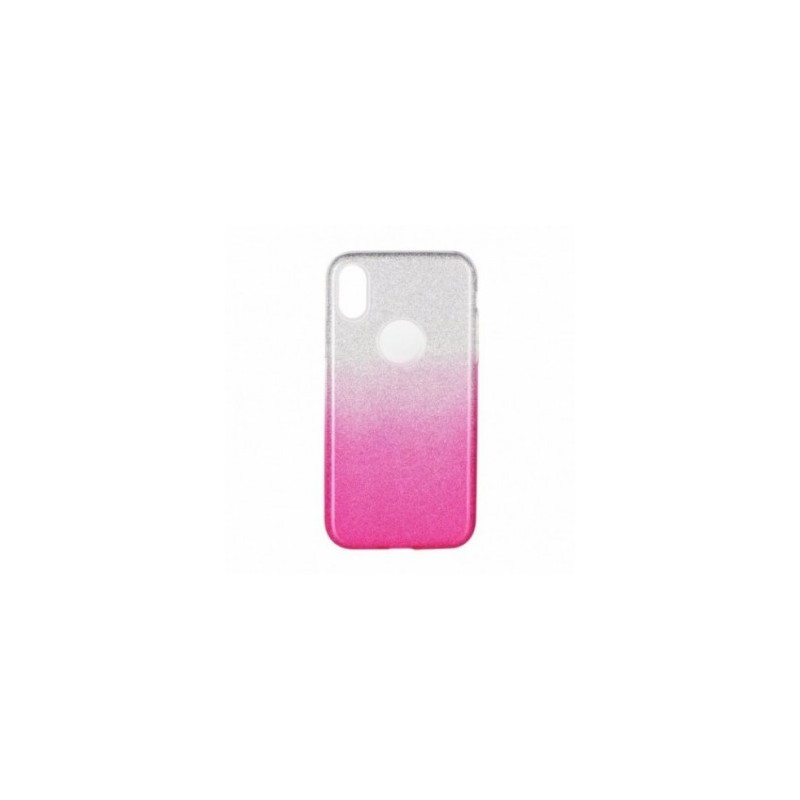SHINING auf Samsung Galaxy A51 FORCELL Abdeckung TPU Rosa