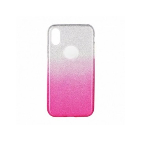 SHINING auf Samsung Galaxy A51 FORCELL Abdeckung TPU Rosa