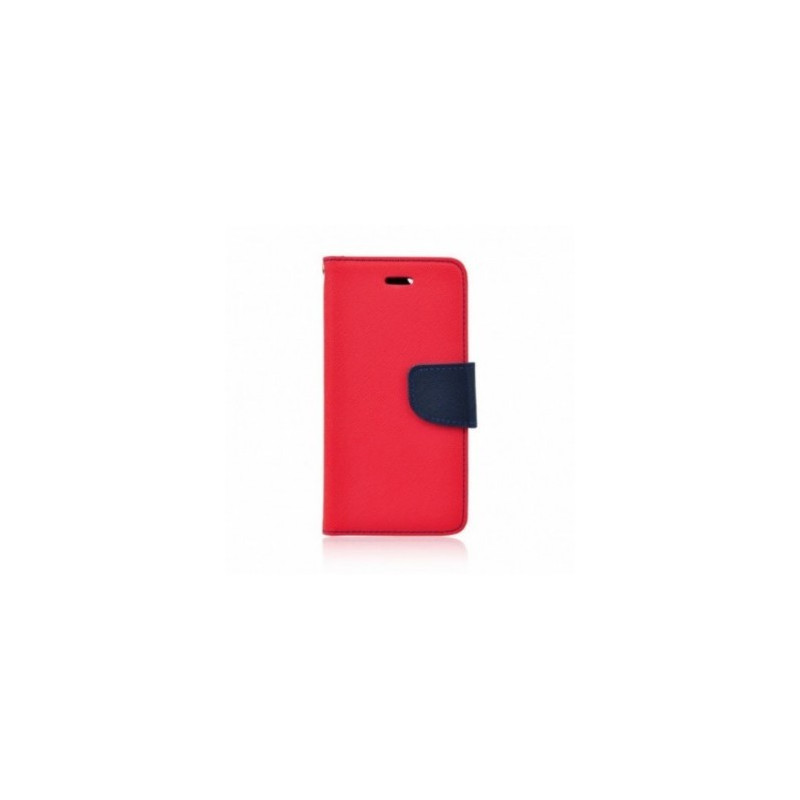 Fancy Book auf Apple iPhone X Brieftaschenetui Rot