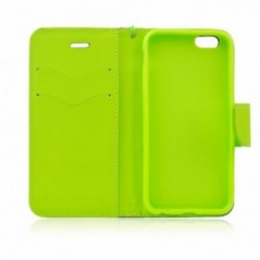 Fancy Book auf Apple iPhone 11 Brieftaschenetui Blau