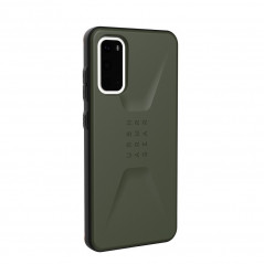 Civilian, olive drab auf Samsung Galaxy S20 UAG Urban Armor Gear Gehärtete Abdeckung Grün