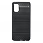 Samsung Galaxy A41 Hülle Carbon Elegant  Schwarz