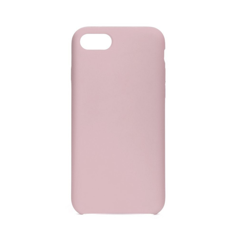 Forcell Silicone auf Apple iPhone 8 FORCELL Silikonhülle Rosa