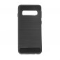 CARBON auf Samsung Galaxy S20 Ultra FORCELL Silikonhülle Schwarz
