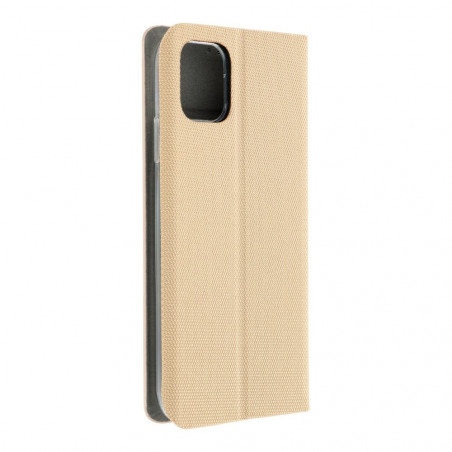 SENSITIVE Book auf Apple iPhone 11 Brieftaschenetui Gold