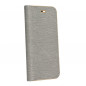 Luna Book GOLD auf Samsung Galaxy S20 Plus Brieftaschenetui Silber