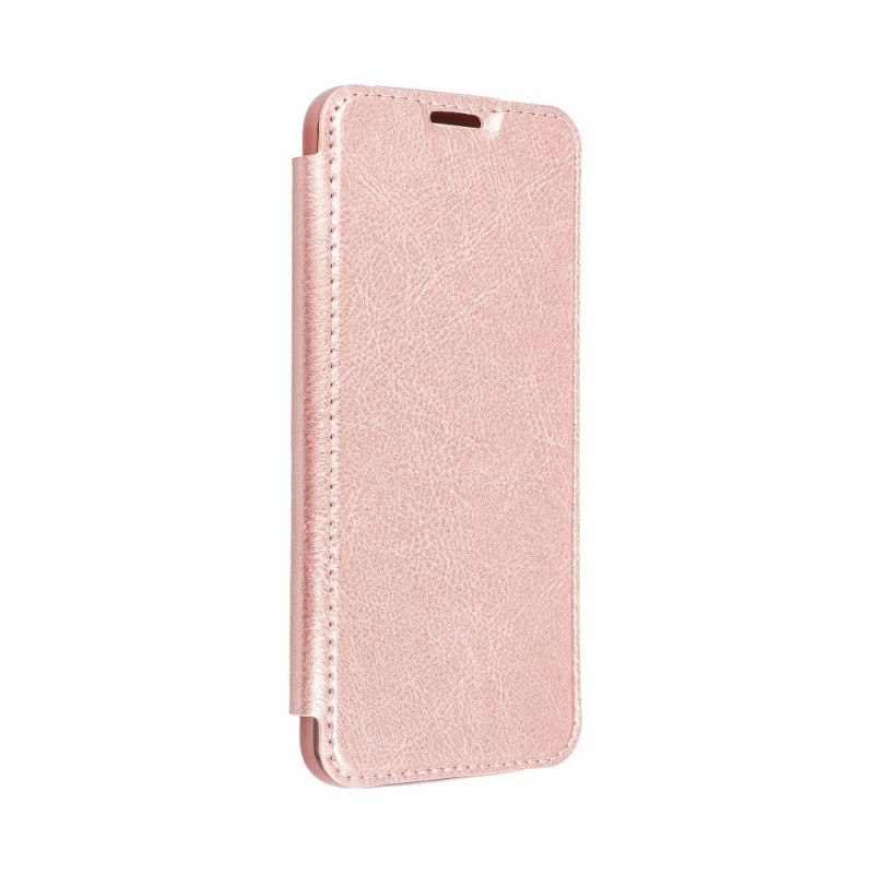 ELECTRO BOOK auf Samsung Galaxy A71 FORCELL Etui aus 100% Naturleder & TPU Gold