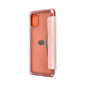 ELECTRO BOOK auf Samsung Galaxy A71 FORCELL Etui aus 100% Naturleder & TPU Gold