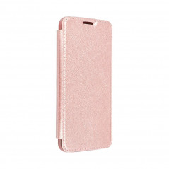 ELECTRO BOOK auf Samsung Galaxy A51 FORCELL Etui aus 100% Naturleder & TPU Gold