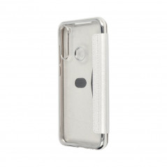 ELECTRO BOOK auf XIAOMI Redmi Note 8T FORCELL Etui aus 100% Naturleder & TPU Silber